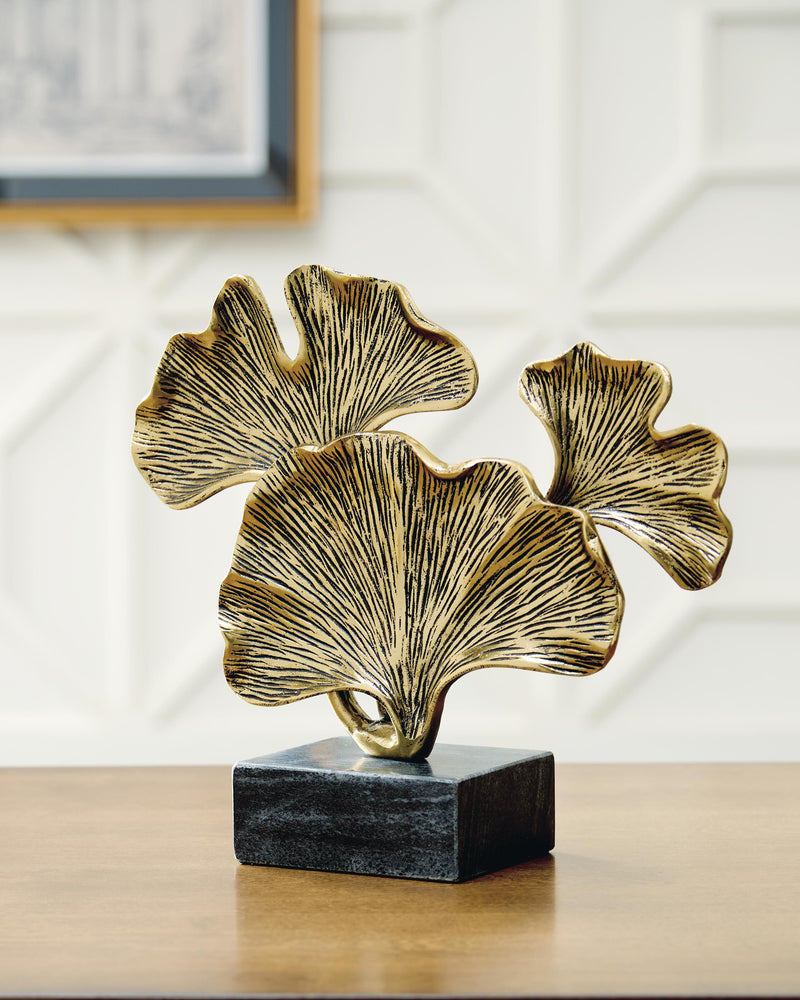 Collridge Gold Finish/Black Sculpture - A2000941