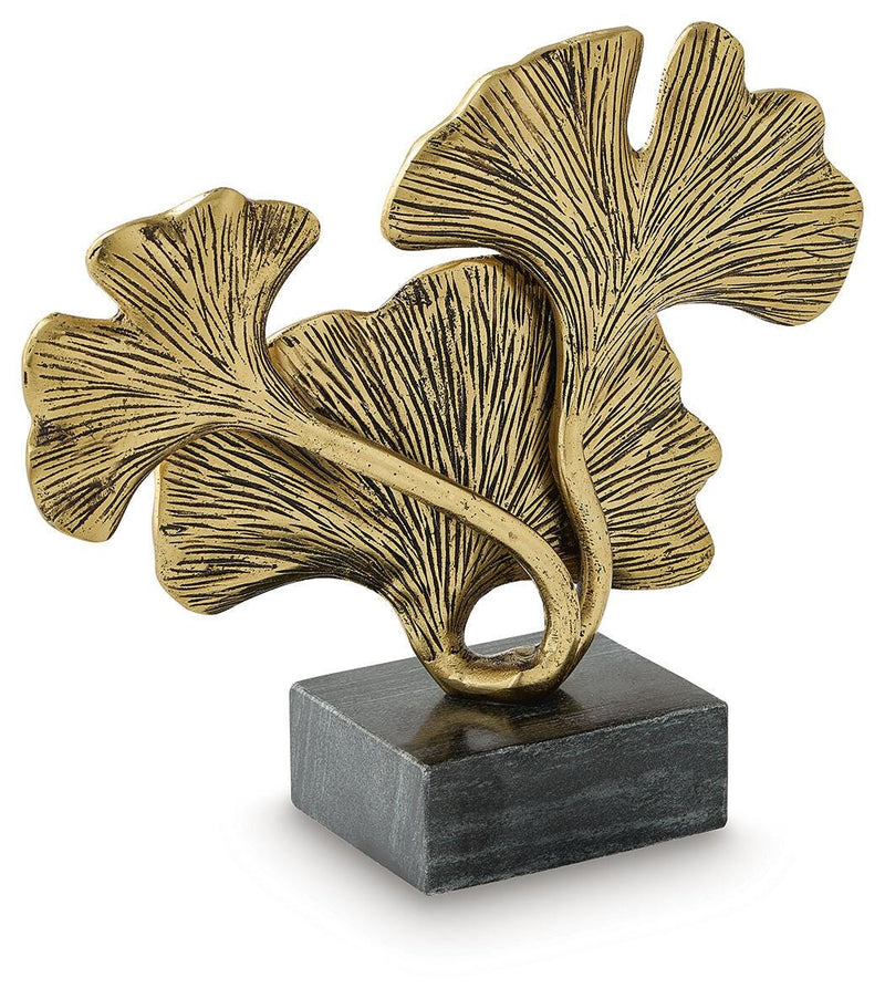 Collridge Gold Finish/Black Sculpture - A2000941