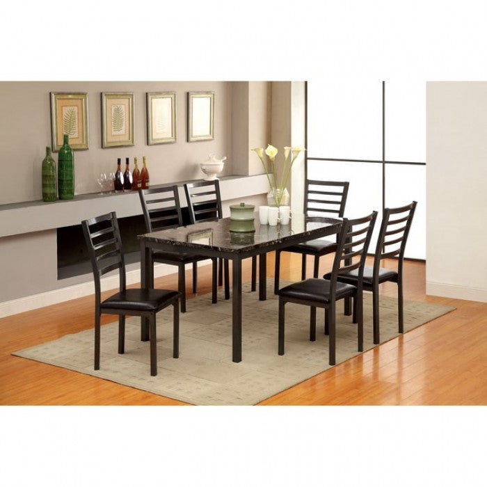 Colman Black Dining Table - CM3615T-60