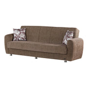 Colorado 89 in. Convertible Sleeper Sofa in Dark Beige with Storage - Gate FurnitureSleeper Sofa