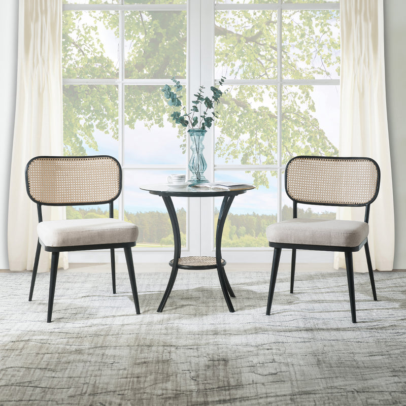 Colson 3 Pcs Table & Chairs Set - AC01169