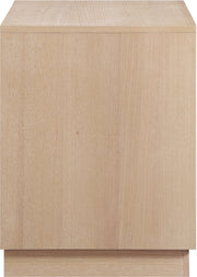 Compass Oak Veneer Nightstand in Natural - 335Natural-NS