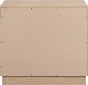 Compass Oak Veneer Nightstand in Natural - 335Natural-NS