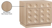 Compass Oak Veneer Nightstand in Natural - 335Natural-NS