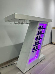 CONBAR101 48X16X44 INCH CONSOLE /BAR  WITH BLUETOOTH SPEAKERS AND LED COLOR CHANGING - 210000007882