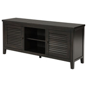 Concord 2-door 60-inch TV Stand Console Distressed Java - 701782