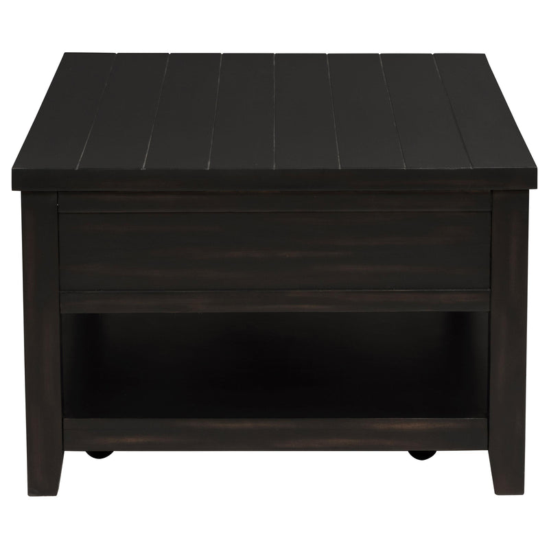 Concord 2-drawer Rectangular Coffee Table Distressed Java - 710578