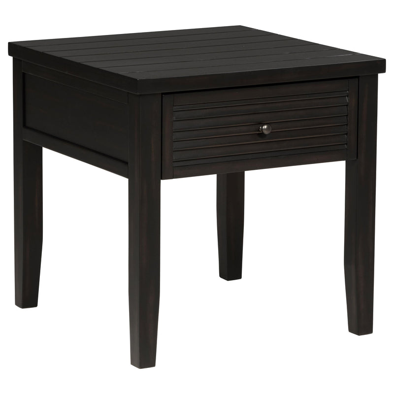 Concord 3-piece Coffee and End Table Set Distressed Java - 710578-S3