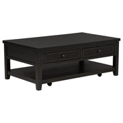 Concord 3-piece Coffee and End Table Set Distressed Java - 710578-S3