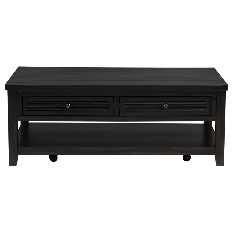 Concord 3-piece Coffee and End Table Set Distressed Java - 710578-S3