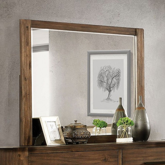Coney Walnut Mirror - FOA7881M