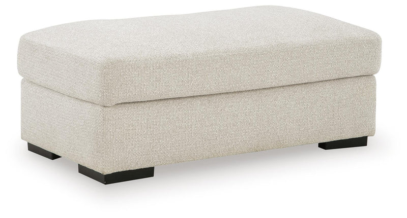 Conlee-Pike Linen Ottoman - PC8131014