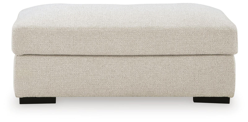 Conlee-Pike Linen Ottoman - PC8131014
