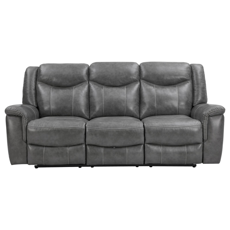 Conrad Gray Reclining Living Room Set