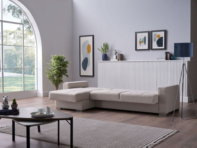 Cooper Sectional Beige - Gate FurnitureSectional