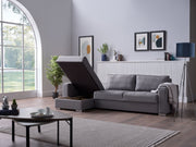 Cooper Sectional Grey - Gate FurnitureSectional