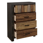 Cooper Wire Brushed Panel Bedroom Set - Gate FurnitureBedroom Set