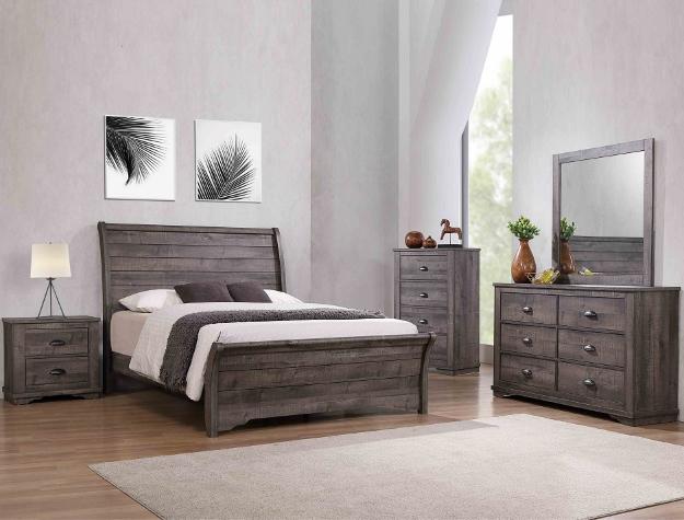 Coralee Gray Dresser - Gate FurnitureDresser