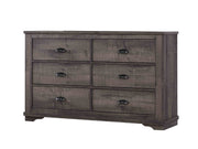 Coralee Gray Sleigh Bedroom Set - Gate FurnitureBedroom Set