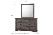Coralee Gray Sleigh Bedroom Set - Gate FurnitureBedroom Set