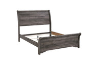 Coralee Gray Sleigh Bedroom Set - Gate FurnitureBedroom Set