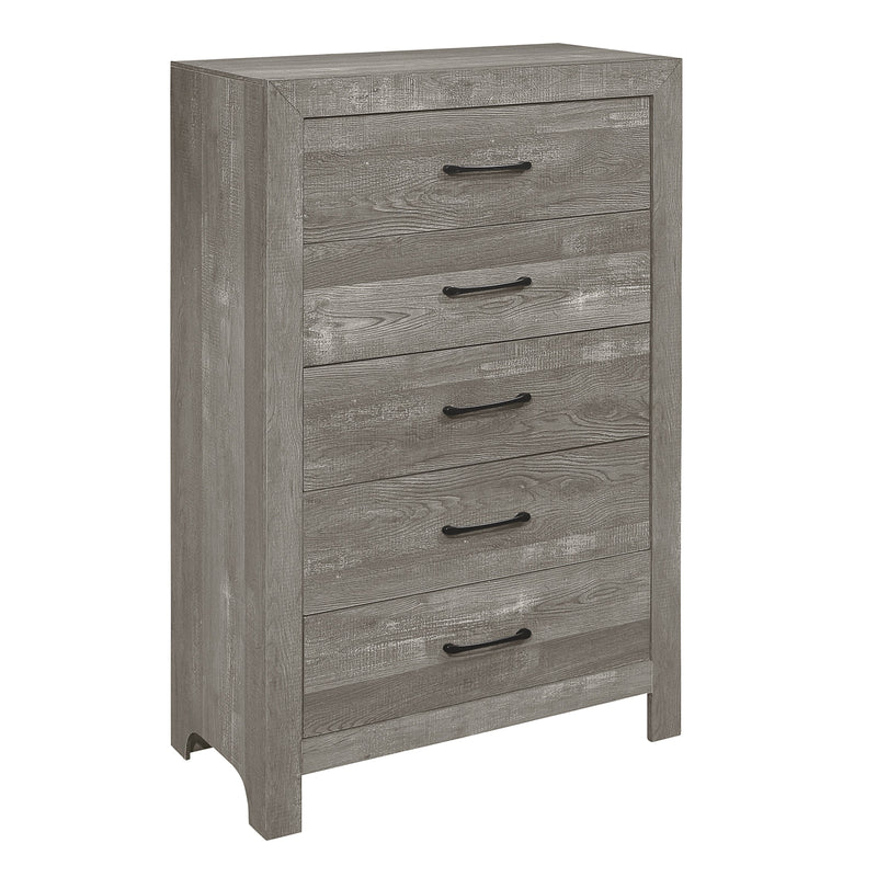 Corbin Gray Panel Bedroom Set - Gate FurnitureBedroom Set