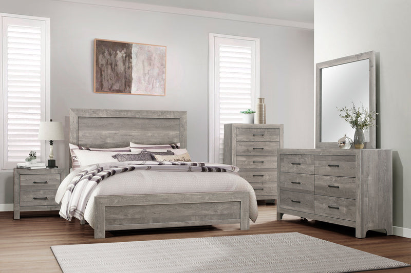 Corbin Gray Panel Bedroom Set - Gate FurnitureBedroom Set