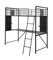 Cordelia Twin Loft Bed W/Desk - 38310