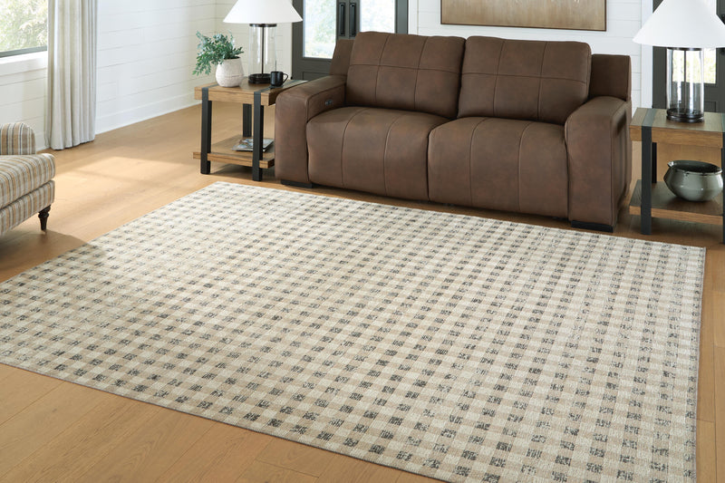 Cordner Jute/Black/Ivory Large Rug - R408851