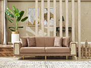 Cordoba Convertible Sofa in Light Brown - 200-SER-COR-ANKA901-3