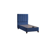Cordoba Storage Bed With Headboard - Full in Dusty Rose - 110-COR-L44-140-SBWHB