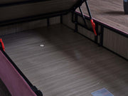 Cordoba Storage Bed With Headboard - Full in Dusty Rose - 110-COR-L44-140-SBWHB