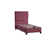 Cordoba Storage Bed With Headboard - Full in Light Blue - 110-COR-L47-140-SBWHB