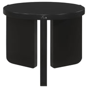 Cordova 3-piece Solid Wood Coffee and End Table Set Black - 709678-S3
