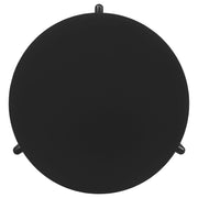 Cordova Round Solid Wood Coffee Table Black - 709678