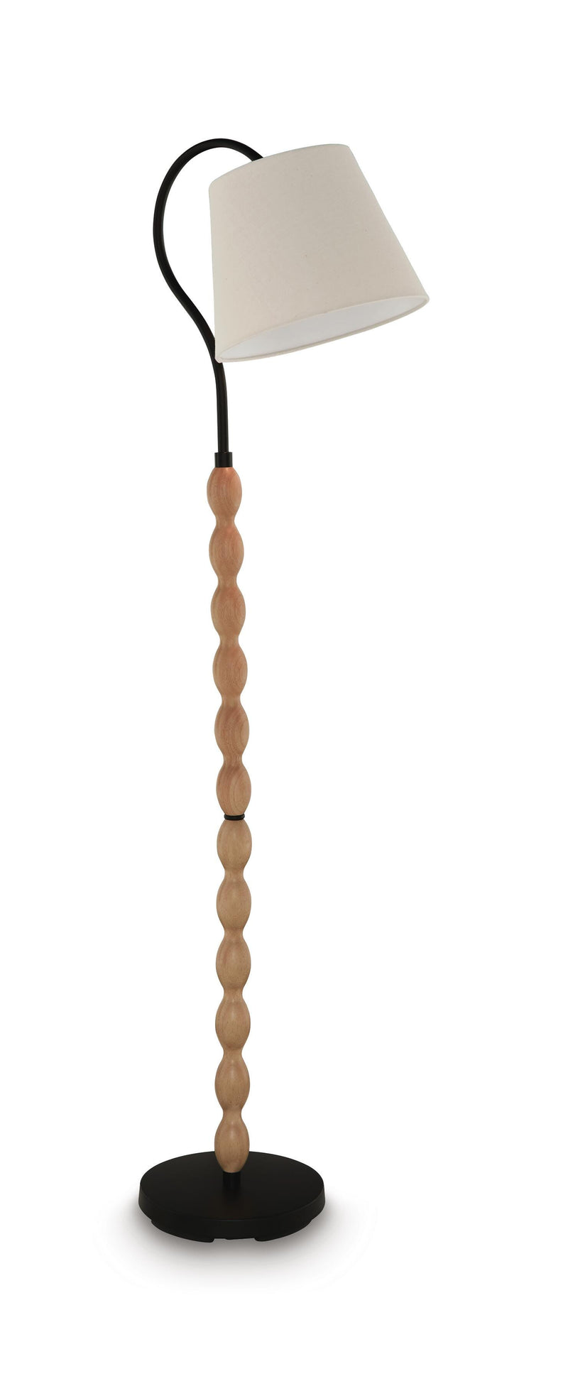 Corinwell Brown/Black Floor Lamp - L329131