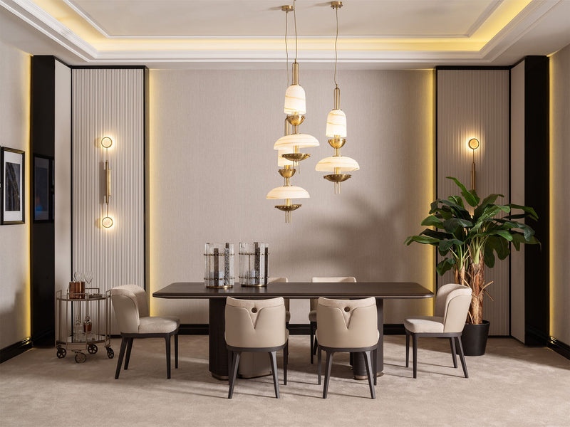 Corte Dining Chair (6 PCS) in Cream - 200-GAB-COR-DC-6