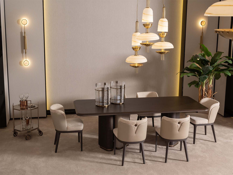 Corte Dining Table - 200-GAB-COR-DT-6