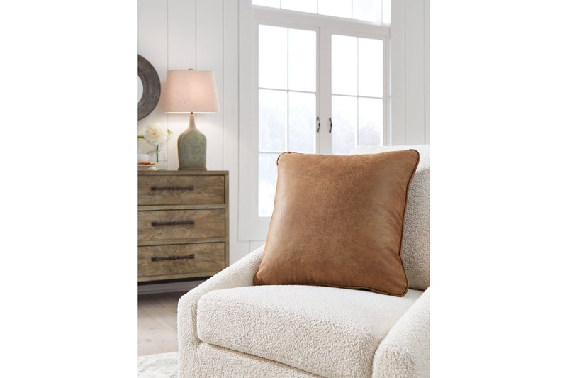 Cortnie Caramel Pillow (Set of 4) - Gate FurniturePillow