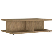Cortona Square Engineered Wood Cocktail Coffee Table Mango - 706178