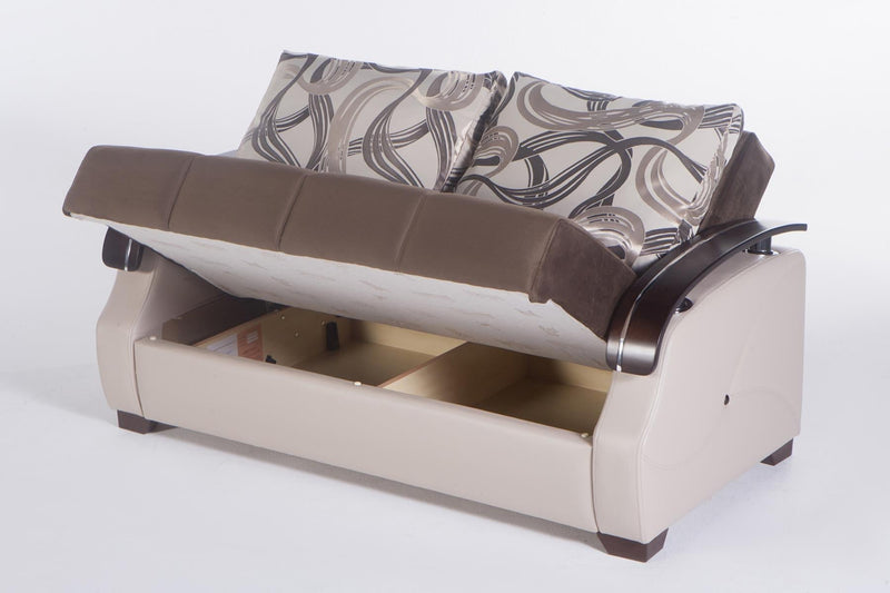 Costa Sleeper (Best Brown) Living Room Set - Gate FurnitureLiving Room Set