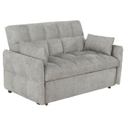 Cotswold Upholstered Convertible Sleeper Sofa Bed Light Grey - 508307