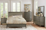 Cotterill Gray Upholstered Panel Bedroom Set - Gate FurnitureBedroom Set