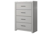 Cottonburg Light Gray/White Chest of Drawers - Gate FurnitureChest