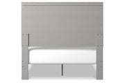 Cottonburg Light Gray/White Full Panel Bed - Gate FurnitureFull Bed