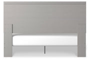 Cottonburg Light Gray/White King Panel Bed - Gate FurnitureKing Bed
