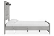 Cottonburg Light Gray/White Queen Panel Bed - Gate FurnitureQueen Bed