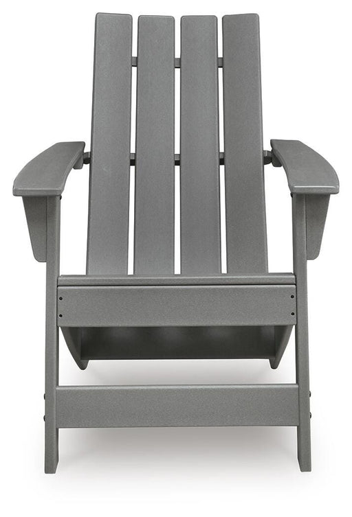 Cove Beach 2 Adirondack Chairs in Gray - PKG024586