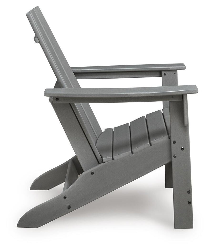 Cove Beach 2 Adirondack Chairs in Gray - PKG024586