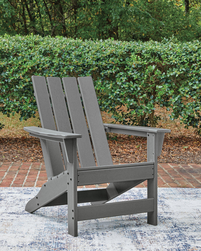 Cove Beach 2 Adirondack Chairs in Gray - PKG024586
